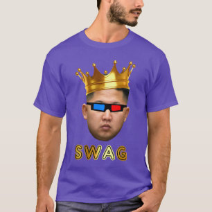 T-shirt Le Roi Swag dans 3D