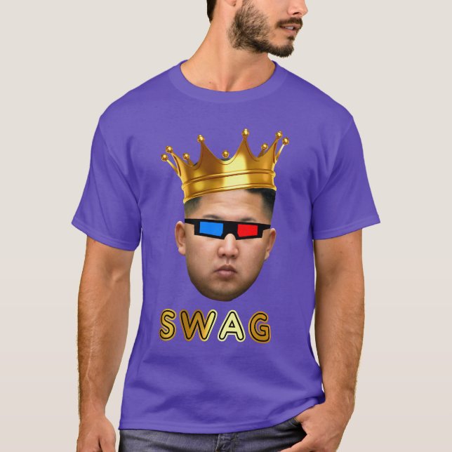T-shirt Le Roi Swag dans 3D (Devant)