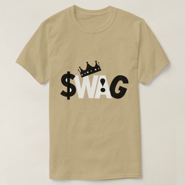 T-shirt Le Roi Swagger S'Est Déchiré ! (Design devant)