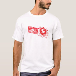 T-shirt Le rouge courageux de l'Angleterre du football
