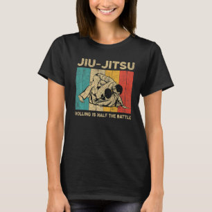 T-shirt Le Roulement Est La Moitié De La Bataille Vintage 