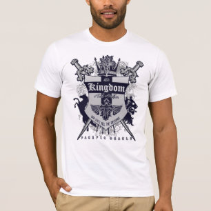 T-shirt Le royaume dans (bleu)
