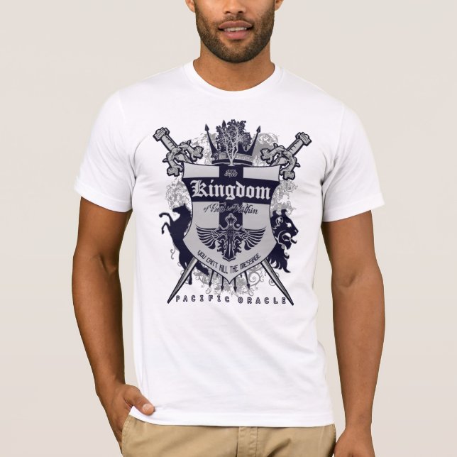 T-shirt Le royaume dans (bleu) (Devant)