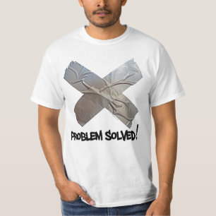 T-shirt Le ruban adhésif résout des problèmes