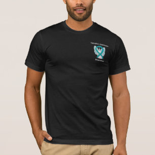 T-shirt Le ruban antigel de sensibilisation au syndrome de