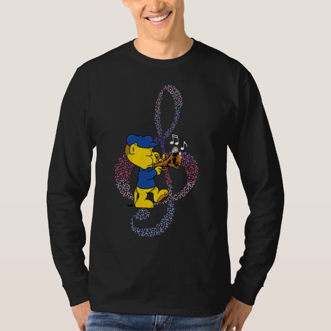 T-shirt Le Rumpus Musical de Ferald ! Manches longues (Devant)