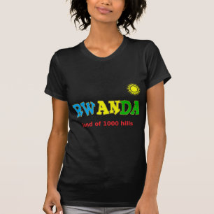 T-shirt Le Rwanda, la terre de 1000 collines
