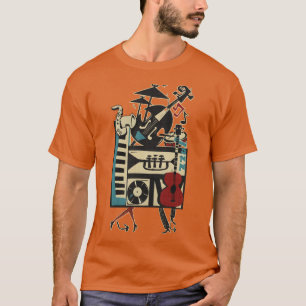 T-shirt le rythme du jazz version complète