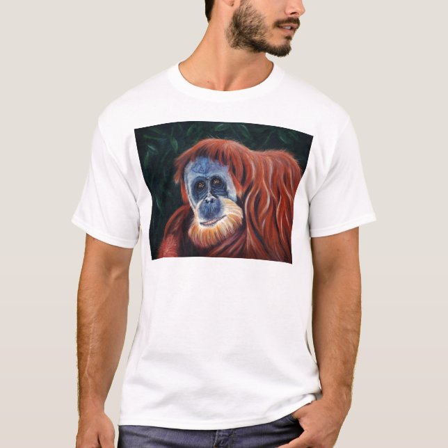 T-shirt Le sage - Orang-outan (Devant)