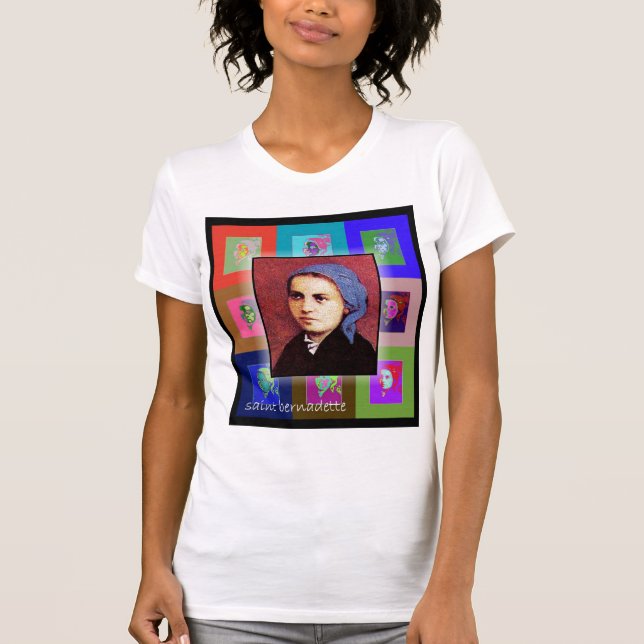 T-shirt Le saint Bernadette d'art de bruit (Devant)