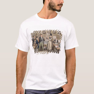 T-shirt Le salon de Cribb : Tom présentant Jerry et la