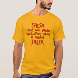 T-shirt Le Salsa signifie le Salsa