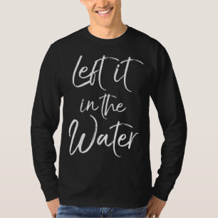 T-shirt Le salut et le baptême chrétien cadeau Laissé dans