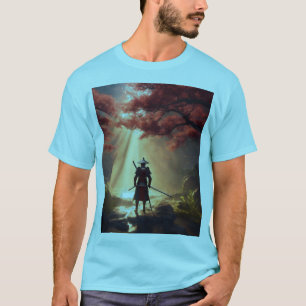 T-shirt Le samouraï dans la nature