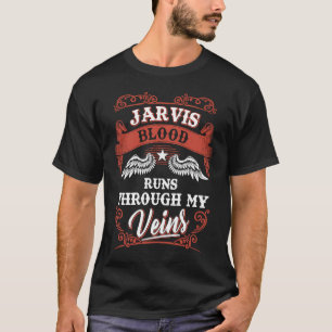 T-shirt Le sang de Jarvis coule dans mes veines famille no
