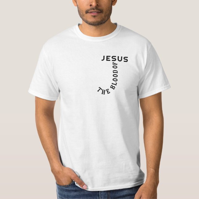 T-shirt Le sang de Jésus (Devant)