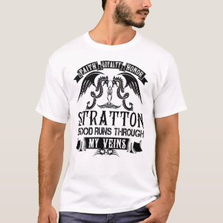 T-shirt Le sang de STRATTON traverse mes veines
