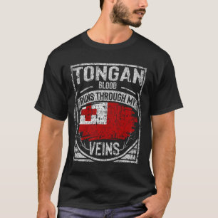 T-shirt Le Sang Tongan Traverse Mes Veines