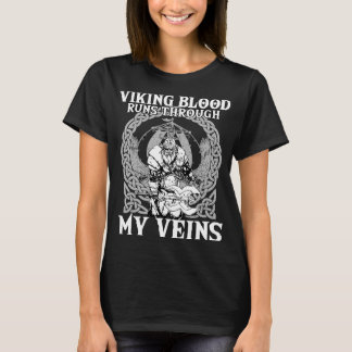 T-shirt Le Sang Vive Traverse Mes Veines I Valhalla Viki