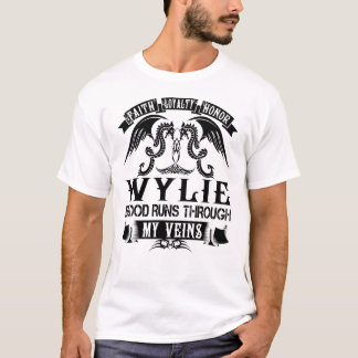 T-shirt Le Sang WYLIE Traverse Mes Veines