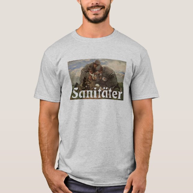 T-shirt Le Sanitäter pendant la grande guerre (Devant)