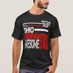 T-shirt Le sapeur-pompier de l'Ohio est un papa