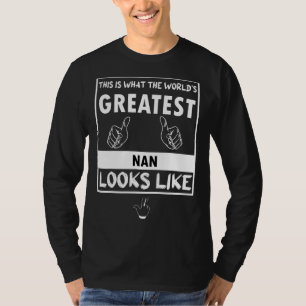 T-shirt Le sarcasme inspiré de Best Nan Motivation sarcast