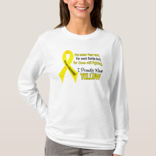 T-shirt Le sarcome I portent fièrement le jaune 1