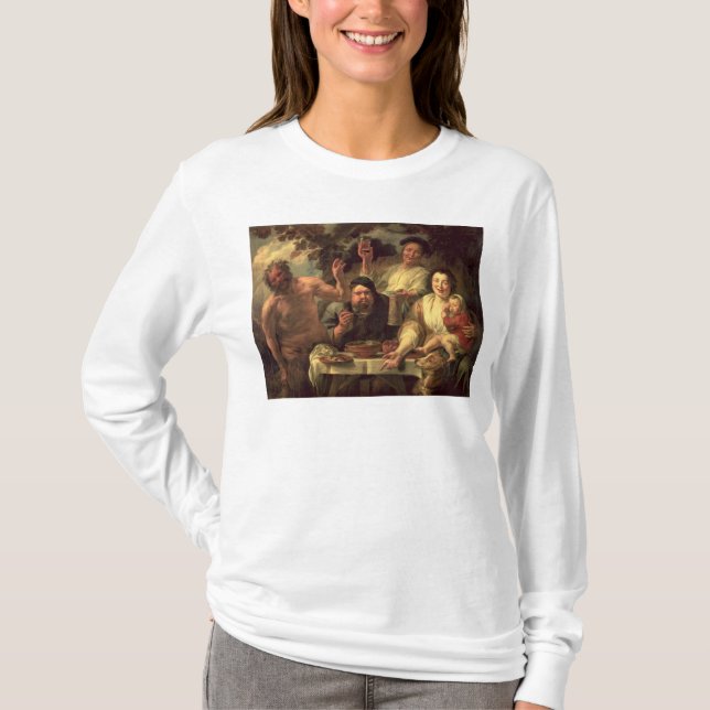 T-shirt Le satyre et les paysans (Devant)