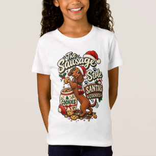 T-Shirt Le saucisson a volé les cookies du Père Noël Dachs