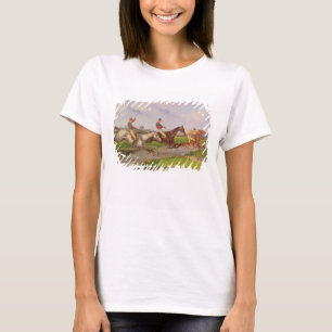 T-shirt Le saut d'eau : la course d'obstacles d'automne