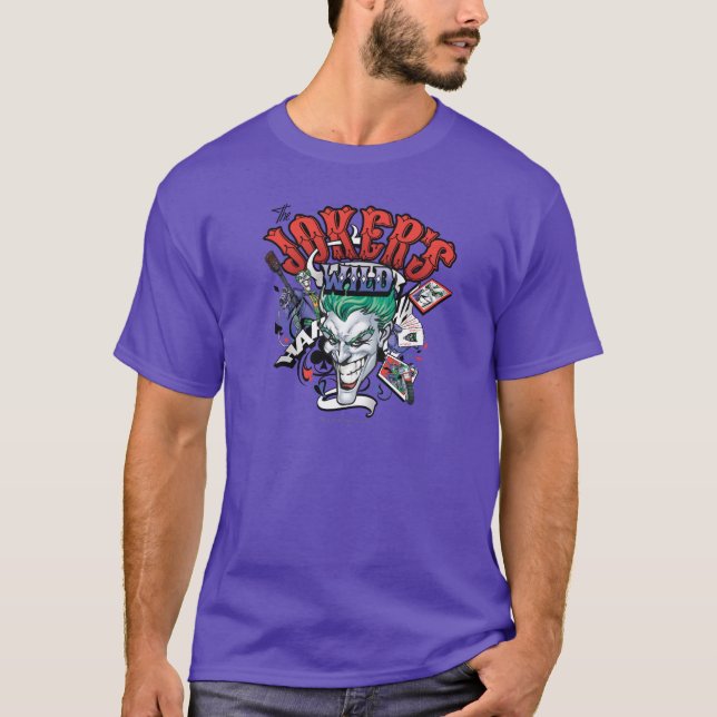 T-shirt Le sauvage du Joker (Devant)