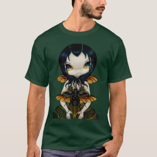 T-shirt Le scarabée s'envole la chemise féerique gothique
