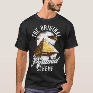 T-shirt Le schéma pyramidal original égyptien