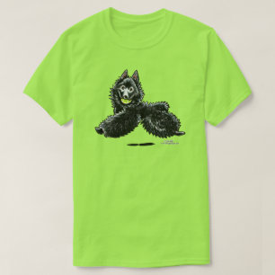 T-shirt Le Schipperke laisse le jeu