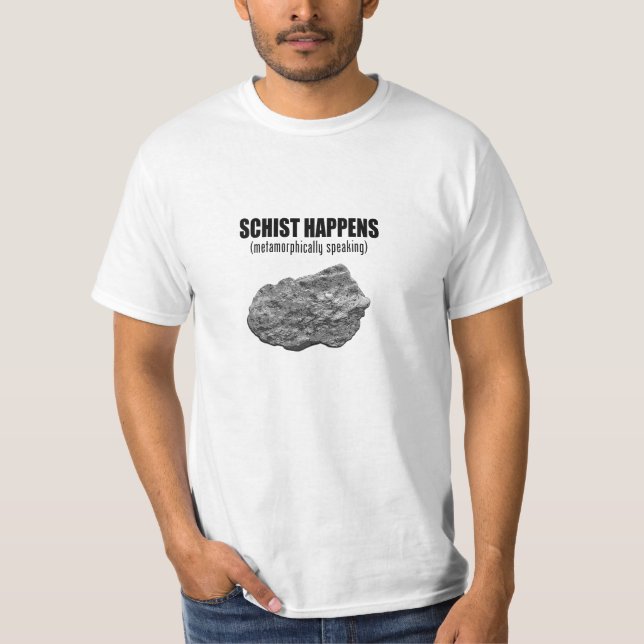 T-shirt Le schiste se produit (Devant)