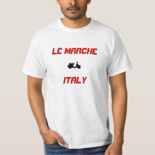 T-shirt Le scooter de Marche, Italie