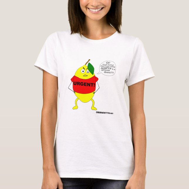 T-shirt Le scorbut urgent, par Si-ngan (Devant)