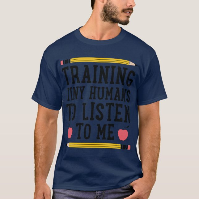 T-shirt Le secret caché des enseignants vintage (Devant)