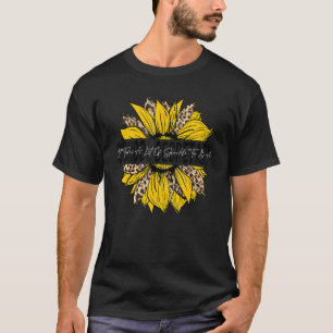 T-shirt Le Secrétaire De L'École Boho Sunflower Retourne À