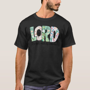 T-shirt Le Seigneur Est Ma Lumière Et Mon Salut Jésus-Chri