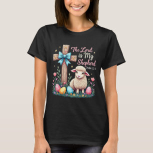 T-shirt Le Seigneur Est Mon Berger Agneau Chrétien De Pâqu