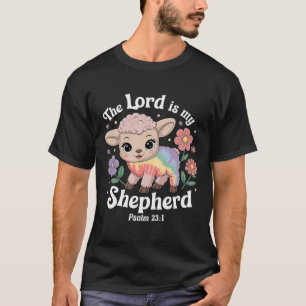 T-shirt Le Seigneur Est Mon Berger Pâques Foi Chrétienne B
