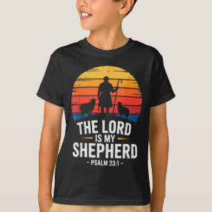 T-shirt Le Seigneur est mon berger Psaume 23_1 Verset bibl