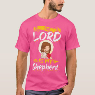 T-shirt Le Seigneur Est Mon Pasteur Bible Eglise Jésus Psa