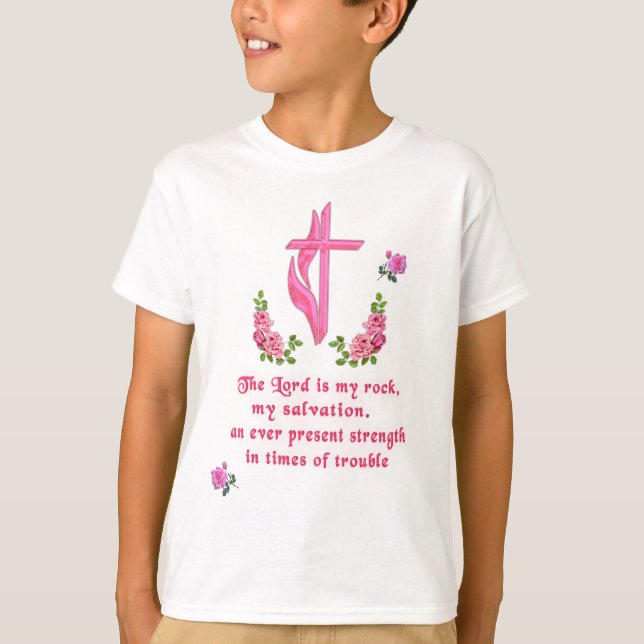 T-shirt Le Seigneur est mon rocher (Devant)