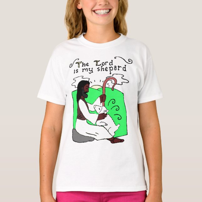 T-shirt Le Seigneur Est Mon Shepard (Devant)