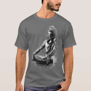 T-shirt Le seigneur majestueux Shiva dans la méditation ét