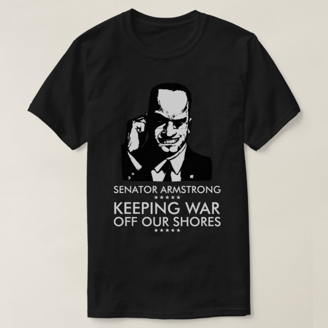 T-shirt Le Sénateur Armstrong Campagne Présidentielle - Me (Design devant)
