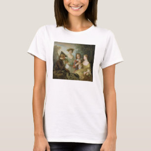 T-shirt Le sens de l'odorat, c.1744-47 (huile sur la